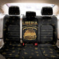 Liberia National Emblem Golden Back Car Seat Cover Vai Syllabary Heritage - African Pride