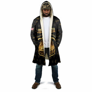 Personalized Liberia Vai Syllabary Heritage Cloak National Emblem Golden Style