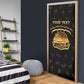 Personalized Liberia Vai Syllabary Heritage Door Cover National Emblem Golden Style