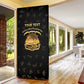 Personalized Liberia Vai Syllabary Heritage Door Cover National Emblem Golden Style