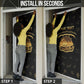 Personalized Liberia Vai Syllabary Heritage Door Cover National Emblem Golden Style