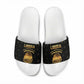 Liberia Vai Syllabary Heritage Slide Sandals National Emblem Golden Style
