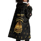 Personalized Liberia National Emblem Golden Wearable Blanket Hoodie Vai Syllabary Heritage - African Pride