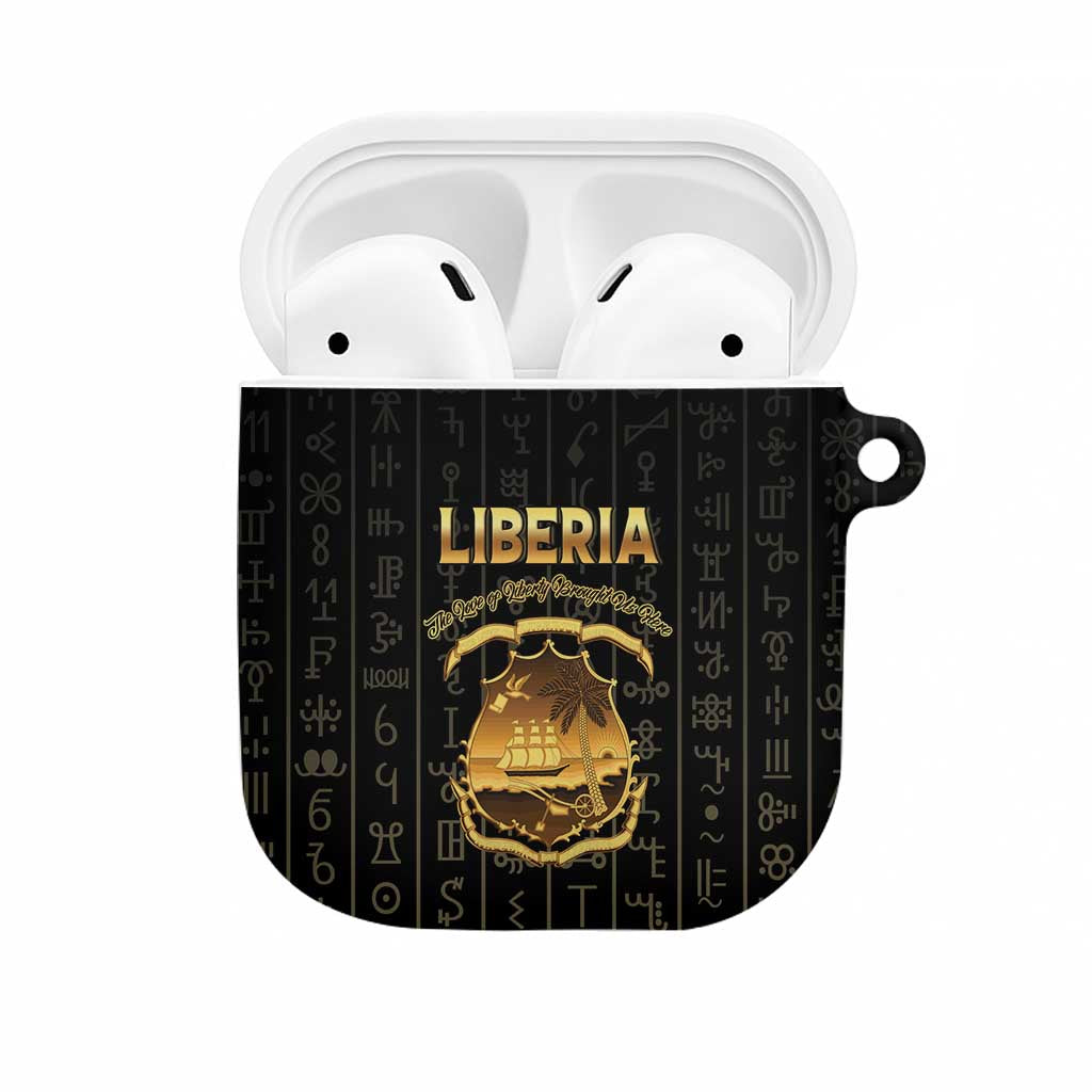 Liberia Vai Syllabary Vertical Pattern AirPods Case