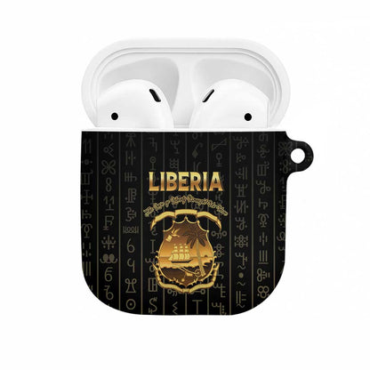 Liberia Vai Syllabary Vertical Pattern AirPods Case