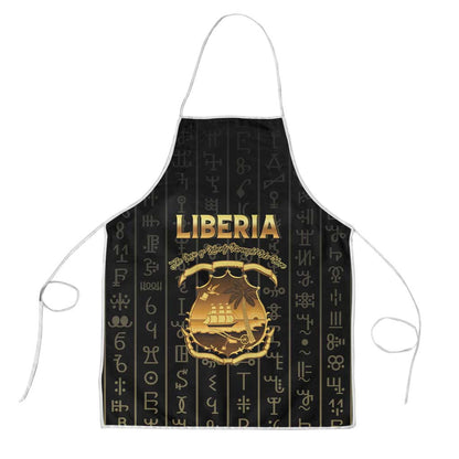 Liberia Vai Syllabary Vertical Pattern Apron