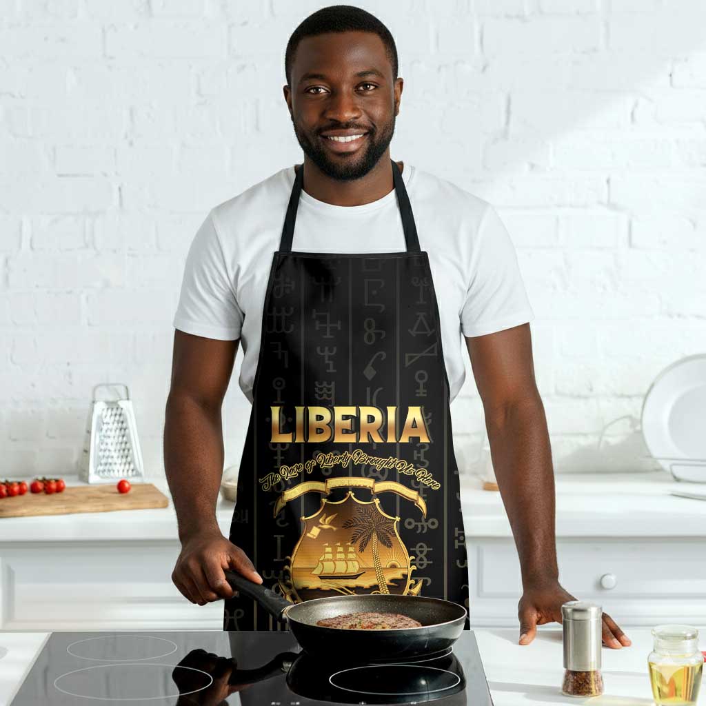 Liberia Vai Syllabary Vertical Pattern Apron