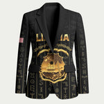 Personalized Liberia Vai Syllabary Vertical Pattern Blazer