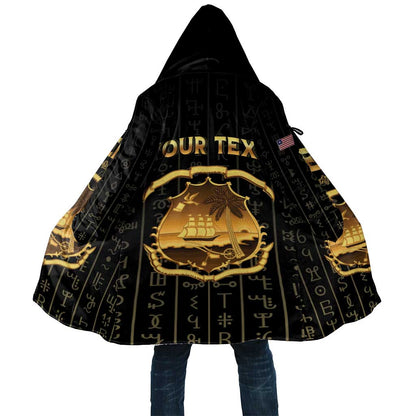 Personalized Liberia Vai Syllabary Vertical Pattern Cloak