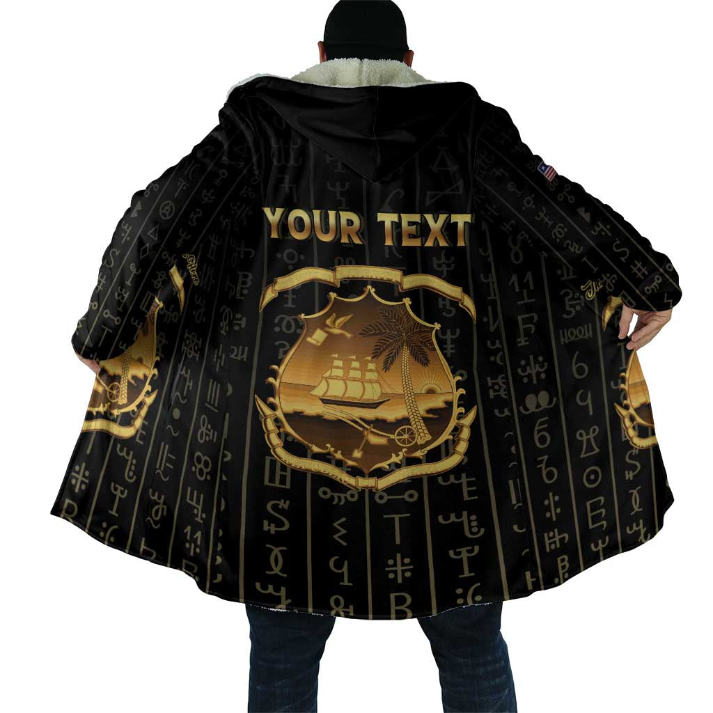 Personalized Liberia Vai Syllabary Vertical Pattern Cloak