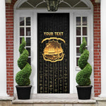 Personalized Liberia Vai Syllabary Vertical Pattern Door Cover