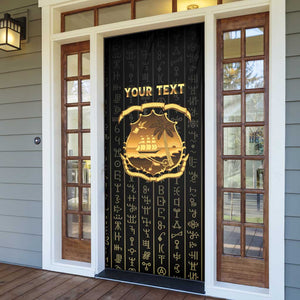 Personalized Liberia Vai Syllabary Vertical Pattern Door Cover
