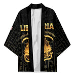 Personalized Liberia Vai Syllabary Vertical Pattern Kimono