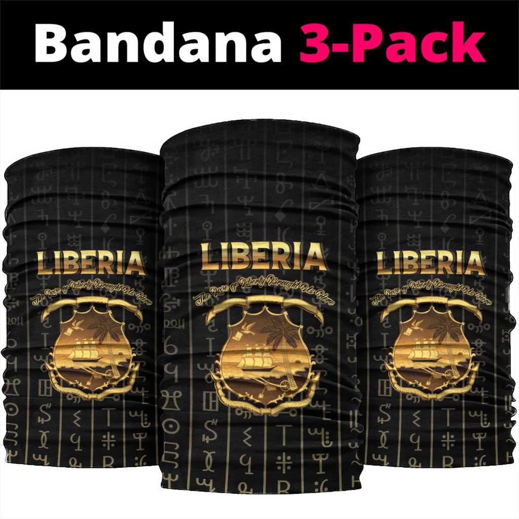 Liberia Neck Gaiter Vai Syllabary Pattern - African Pride