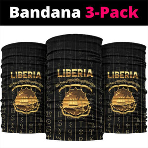 Liberia Neck Gaiter Vai Syllabary Pattern - African Pride
