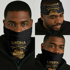 Liberia Neck Gaiter Vai Syllabary Pattern - African Pride