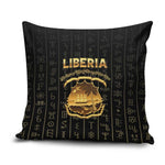 Liberia Vai Syllabary Vertical Pattern Pillow Cover