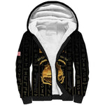Personalized Liberia Sherpa Hoodie Vai Syllabary Pattern - African Pride