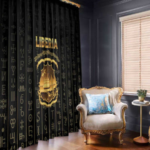 Liberia Window Curtain Vai Syllabary Pattern - African Pride