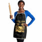 Sierra Leone Vai Syllabary Heritage Apron National Emblem Golden Style