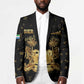 Personalized Sierra Leone Vai Syllabary Heritage Blazer National Emblem Golden Style