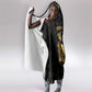 Sierra Leone National Emblem Golden Hooded Blanket Vai Syllabary Heritage - African Pride