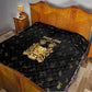 Sierra Leone National Emblem Golden Quilt Vai Syllabary Heritage - African Pride