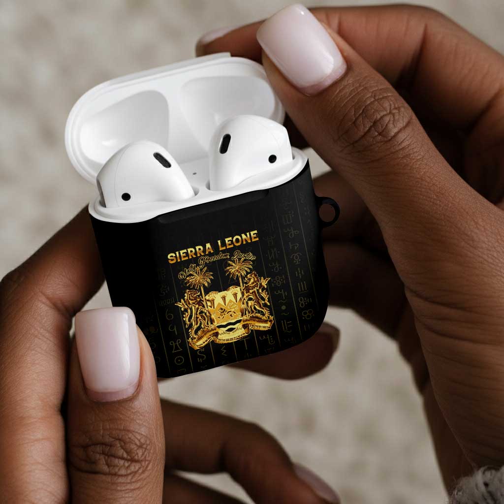 Sierra Leone Vai Syllabary Vertical Pattern AirPods Case