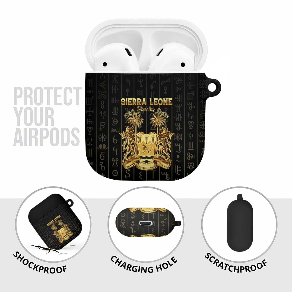 Sierra Leone Vai Syllabary Vertical Pattern AirPods Case