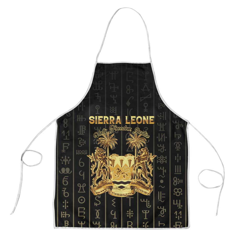 Sierra Leone Vai Syllabary Vertical Pattern Apron