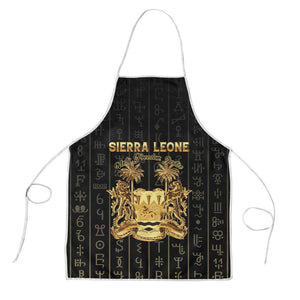 Sierra Leone Vai Syllabary Vertical Pattern Apron