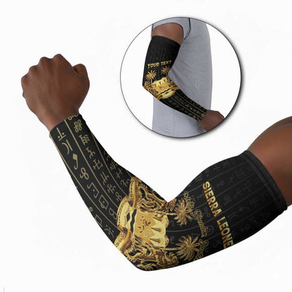 Personalized Sierra Leone Vai Syllabary Vertical Pattern Arm Sleeves