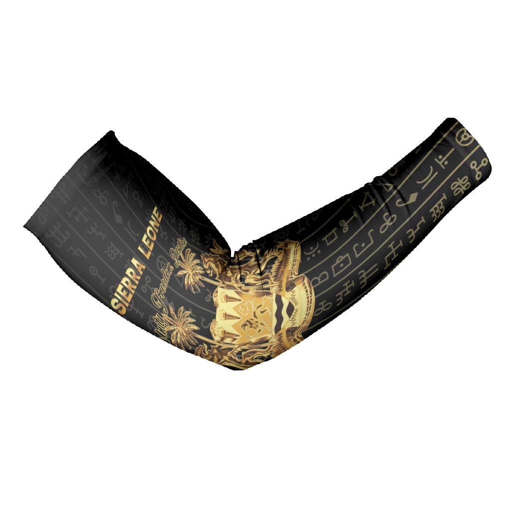 Personalized Sierra Leone Vai Syllabary Vertical Pattern Arm Sleeves