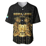 Personalized Sierra Leone Baseball Jersey Vai Syllabary Pattern - African Pride