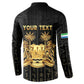 Personalized Sierra Leone Vai Syllabary Vertical Pattern Button Sweatshirt