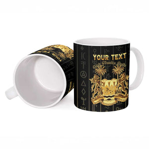 Personalized Sierra Leone Vai Syllabary Vertical Pattern Ceramic Mug