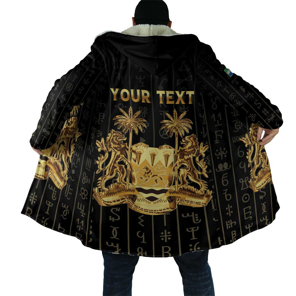 Personalized Sierra Leone Vai Syllabary Vertical Pattern Cloak
