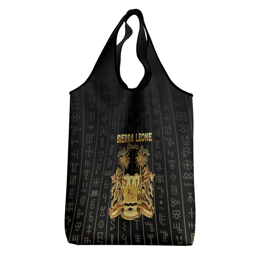Sierra Leone Grocery Bag Vai Syllabary Pattern - African Pride