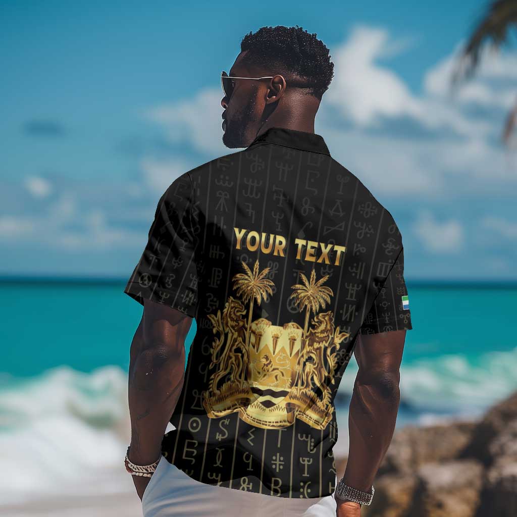 Personalized Sierra Leone Hawaiian Shirt Vai Syllabary Pattern - African Pride