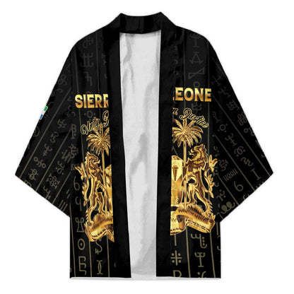 Personalized Sierra Leone Vai Syllabary Vertical Pattern Kimono