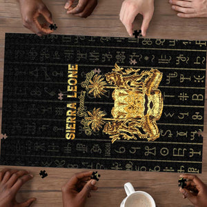 Sierra Leone Vai Syllabary Vertical Pattern Puzzle