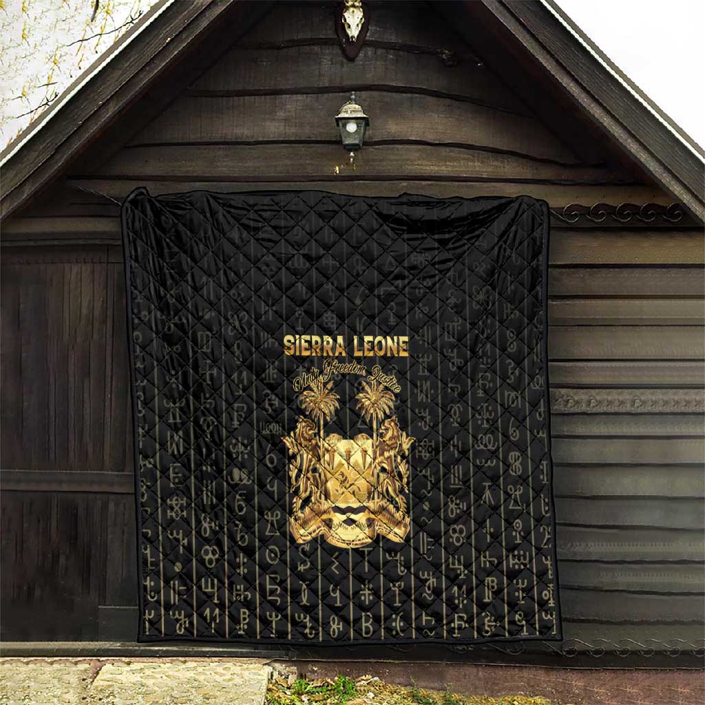 Sierra Leone Quilt Vai Syllabary Pattern - African Pride