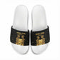 Sierra Leone Vai Syllabary Vertical Pattern Slide Sandals