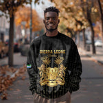 Personalized Sierra Leone Sweatshirt Vai Syllabary Pattern - African Pride
