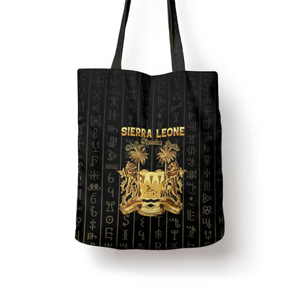 Sierra Leone Vai Syllabary Vertical Pattern Tote Bag
