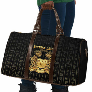 Sierra Leone Vai Syllabary Vertical Pattern Travel Bag