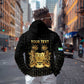 Personalized Sierra Leone Zip Hoodie Vai Syllabary Pattern - African Pride