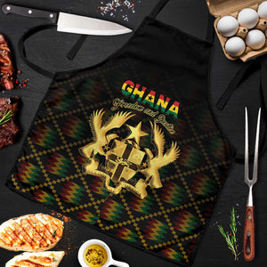 Ghana Kente Pattern Apron The Heart of Gold of Africa
