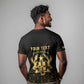Personalized Ghana Gold Emblem T shirt The Heart of Gold of Africa - African Pride