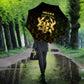 Ghana Kente Pattern Umbrella The Heart of Gold of Africa